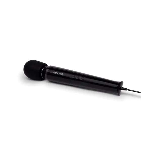 Le Wand Powerful Plug-In Vibrating Massager - Black - Massage Products