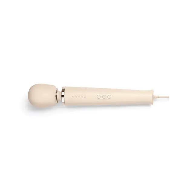 Le Wand Powerful Plug-In Vibrating Massager - Cream - Massage Products