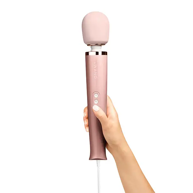 Le Wand Powerful Plug-In Vibrating Massager - Rose Gold - Massage Products