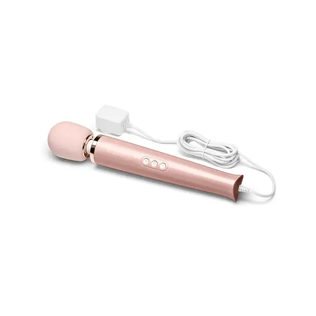 Le Wand Powerful Plug-In Vibrating Massager - Rose Gold - Massage Products