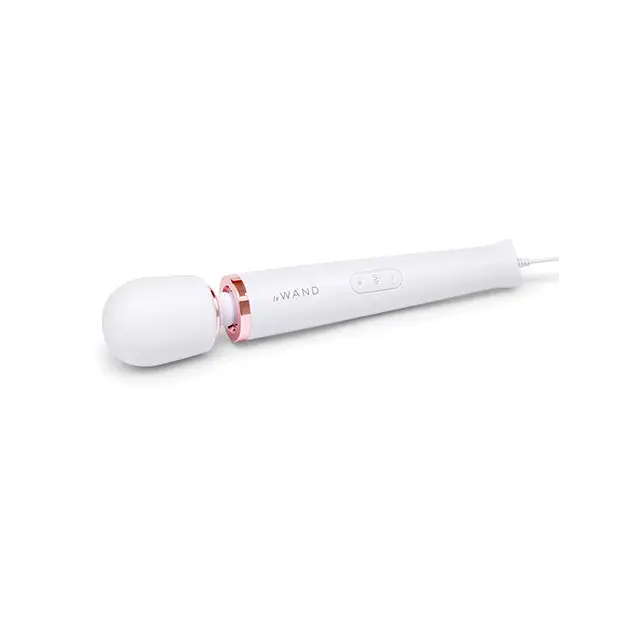 Le Wand Powerful Plug-In Vibrating Massager - White - Massage Products