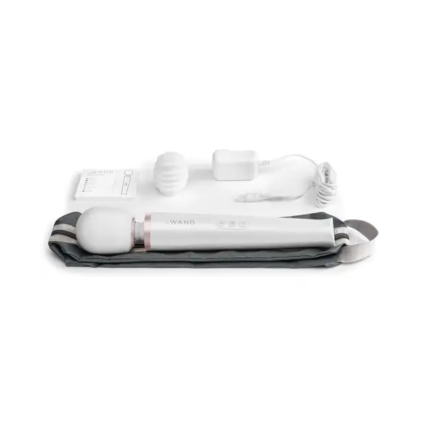 Le Wand Rechargeable Massager - Pearl White - Massage Products