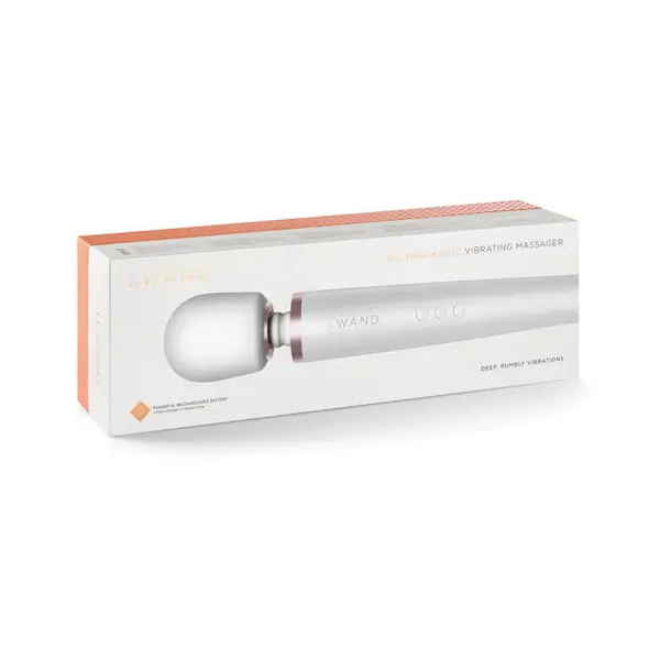 Le Wand Rechargeable Massager - Pearl White - Massage Products