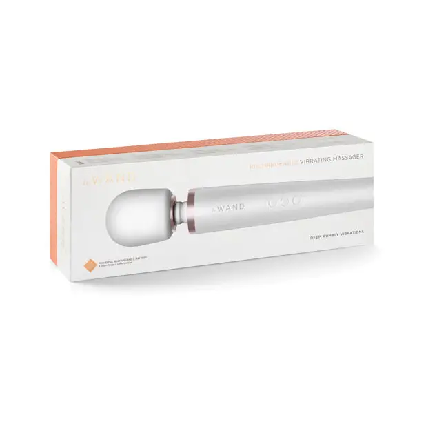 Le Wand Rechargeable Massager - Pearl White - Massage Products