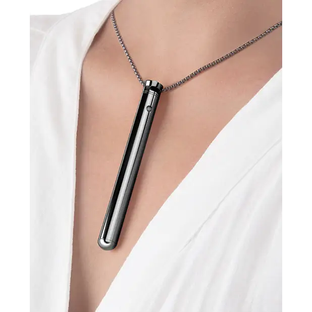 Le Wand Vibrating Necklace - Black - Stimulators