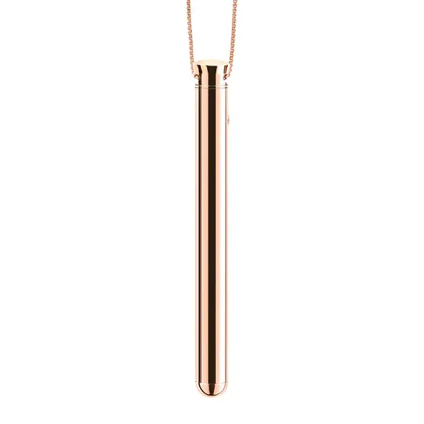 Le Wand Vibrating Necklace - Rose Gold - Stimulators