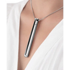 Le Wand Vibrating Necklace - Silver - Stimulators