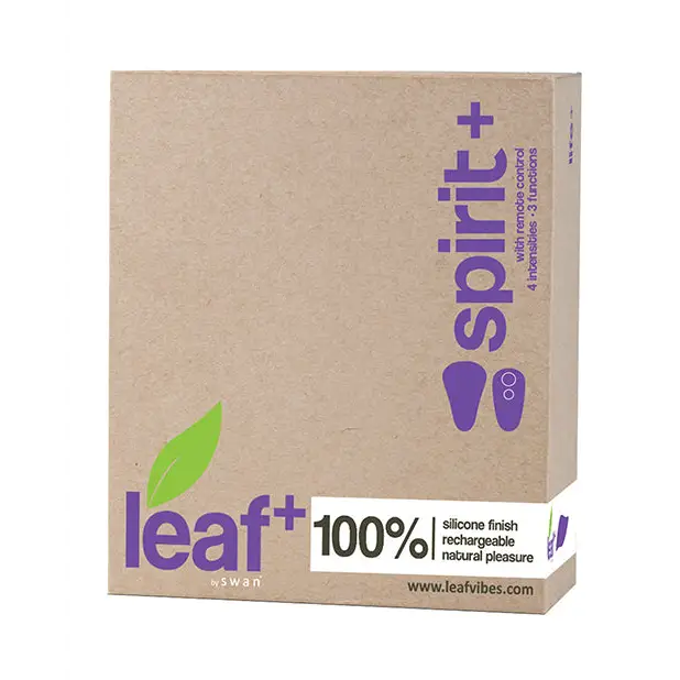 Leaf Plus Spirit w/Remote Control - Purple - Stimulators