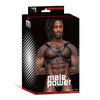 Leather Gemini Double Ring Harness Black O/S - Lingerie - Packaged