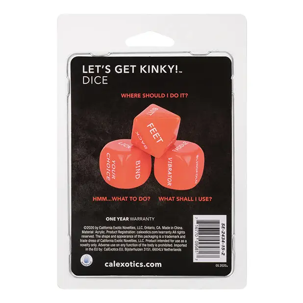 Lets Get Kinky Dice - Games for Romance & Couples