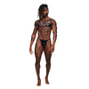 Libra PU Leather Chest Harness Black O/S - Bondage Blindfolds & Restraints