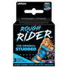 Lifestyles Rough Rider Studded Condom Pack - Pack of 3 - Condoms