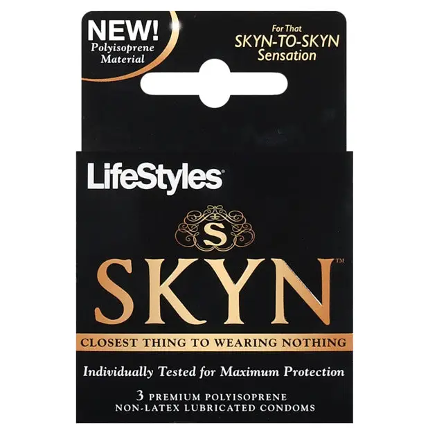 Lifestyles SKYN Original Condoms - Box of 3 - Condoms