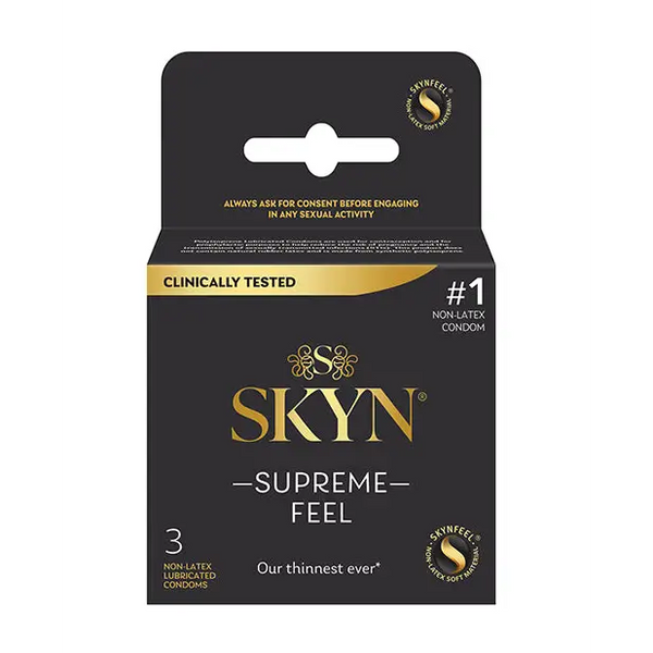 Lifestyles SKYN Supreme Feel Condoms - Pack of 3 - Condoms