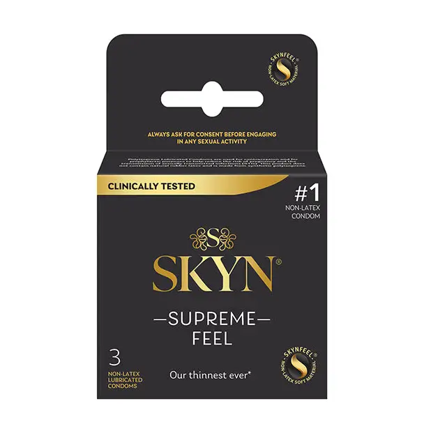 Lifestyles SKYN Supreme Feel Condoms - Pack of 3 - Condoms