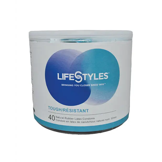 Lifestyles Tough Condom - Bowl of 40 - Condoms
