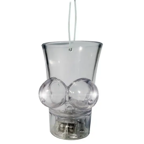 Light Up Boobie Shot Glass Hang String - Bachelorette & Party Supplies