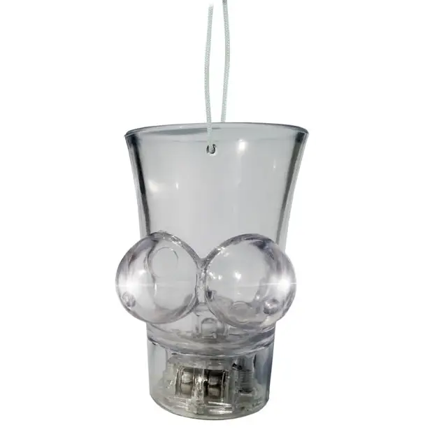 Light Up Boobie Shot Glass Hang String - Bachelorette & Party Supplies