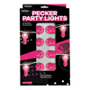 Light Up Pink Pecker String Party Lights - Bachelorette & Party Supplies