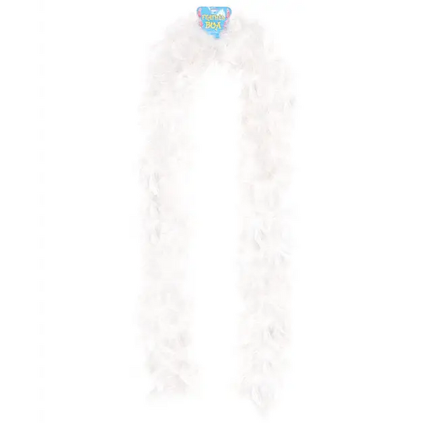 Lightweight Feather Boa - White - Costumes