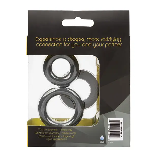 Link Up Ultra Soft Ultimate Set - Grey - Penis Enhancement