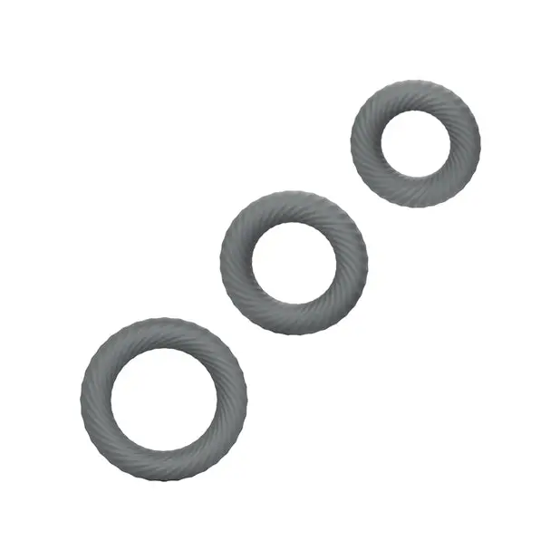 Link Up Ultra Soft Ultimate Set - Grey - Penis Enhancement