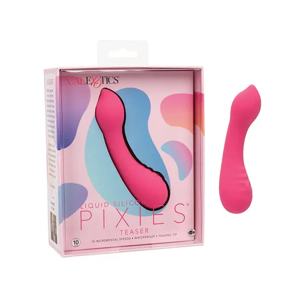 Liquid Silicone Pixies Teaser - Pink - Vibrators