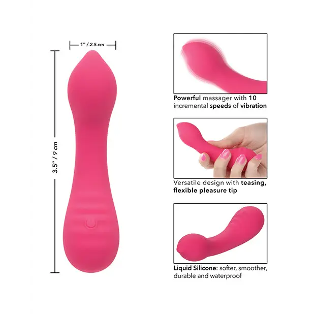 Liquid Silicone Pixies Teaser - Pink - Vibrators
