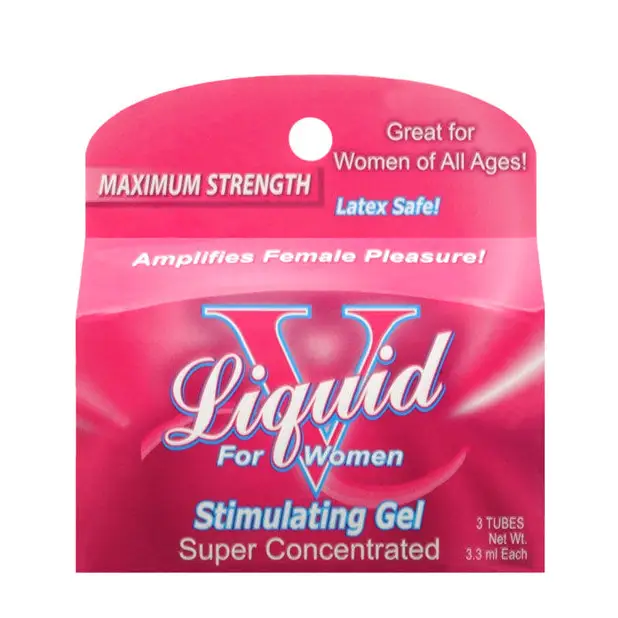 Liquid V Female Stimulant - Pillow Box of 3 - Sexual Enhancers