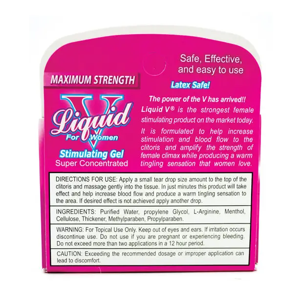 Liquid V Female Stimulant - Pillow Box of 3 - Sexual Enhancers