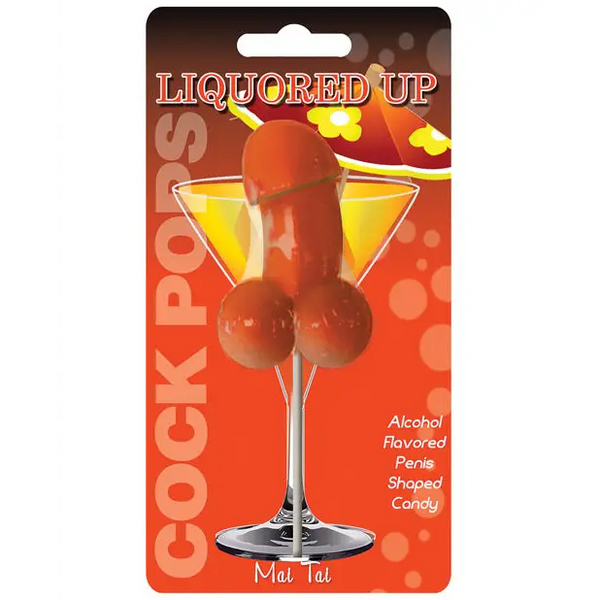Liquored Up Cock Pop - Mai Tai - Bachelorette & Party Supplies