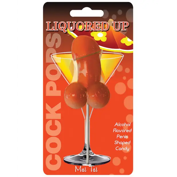 Liquored Up Cock Pop - Mai Tai - Bachelorette & Party Supplies