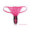Lock-N-Play Remote Panty Teaser - Black - Stimulators