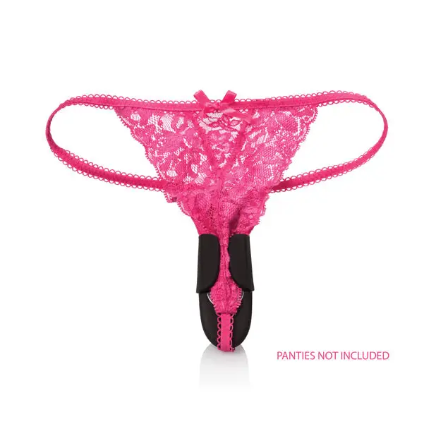 Lock-N-Play Remote Panty Teaser - Black - Stimulators