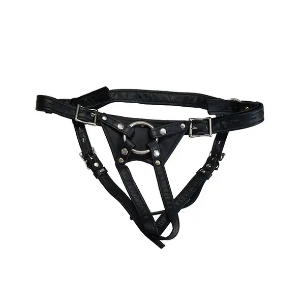 Locked In Lust Crotch Rocket Strap-On Small - Black - Strap Ons