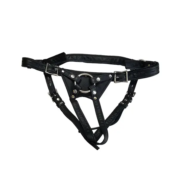 Locked In Lust Crotch Rocket Strap-On Small - Black - Strap Ons