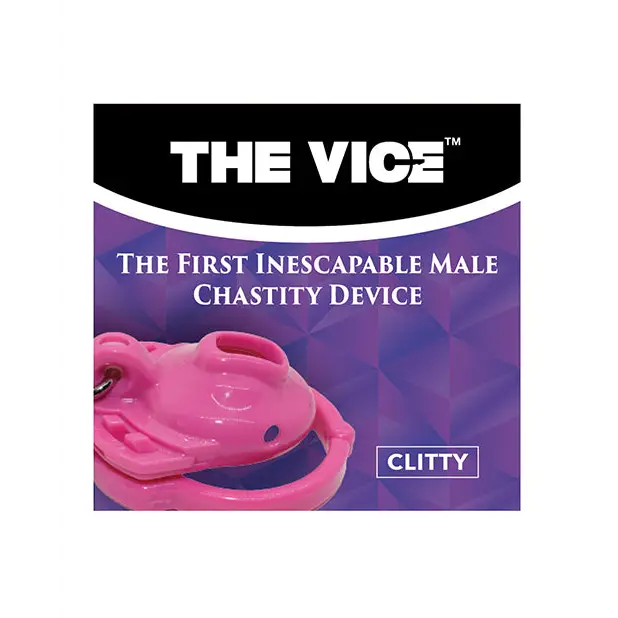 Locked In Lust The Vice Clitty - Pink - Bondage Blindfolds & Restraints