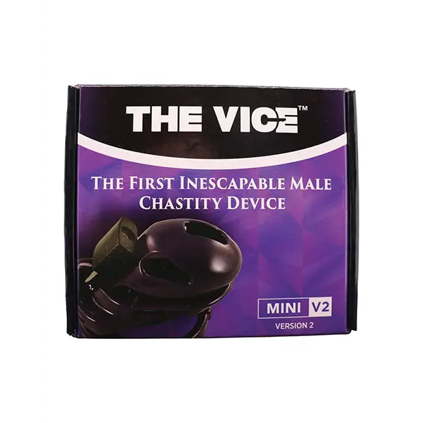 Locked In Lust The Vice Mini V2 - Purple - Bondage Blindfolds & Restraints
