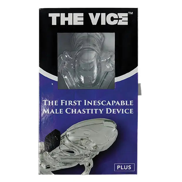 Locked In Lust The Vice Plus - Clear - Bondage Blindfolds & Restraints