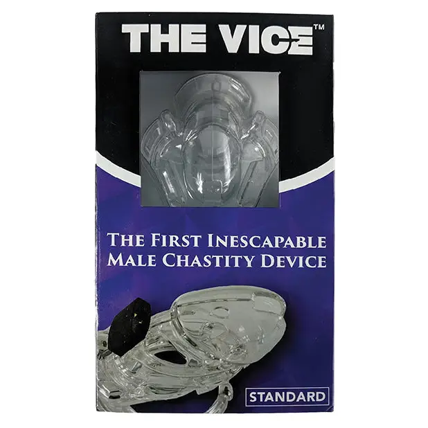 Locked In Lust The Vice Standard - Clear - Bondage Blindfolds & Restraints