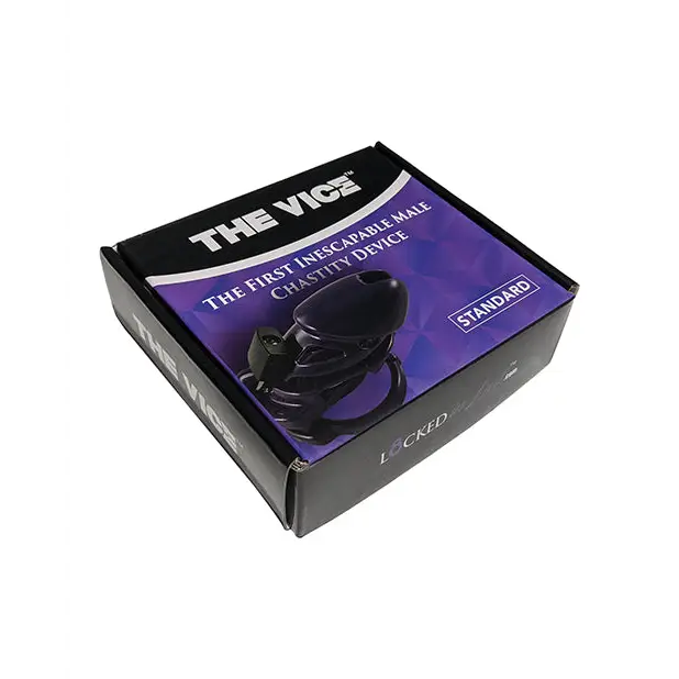 Locked In Lust The Vice Standard - Purple - Bondage Blindfolds & Restraints