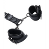 Locking Harness Collar to Wrist Restraints - Black