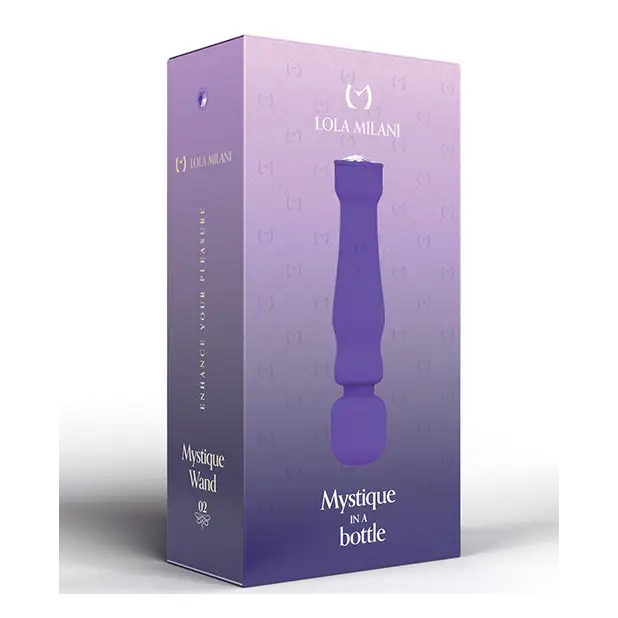 Lola Milani Mystique Wand w/Lilac Bottle - Purple - Massage Products
