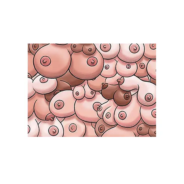 Lots of Boobs Gift Wrap - Bachelorette & Party Supplies