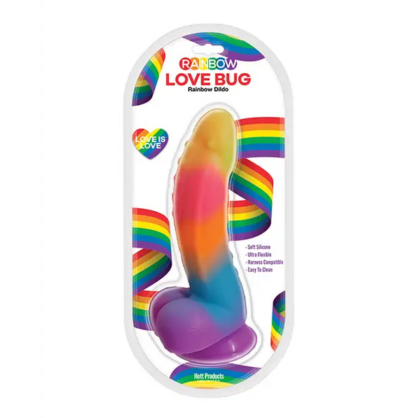 Love Bug Dildo - Rainbow - Dongs & Dildos