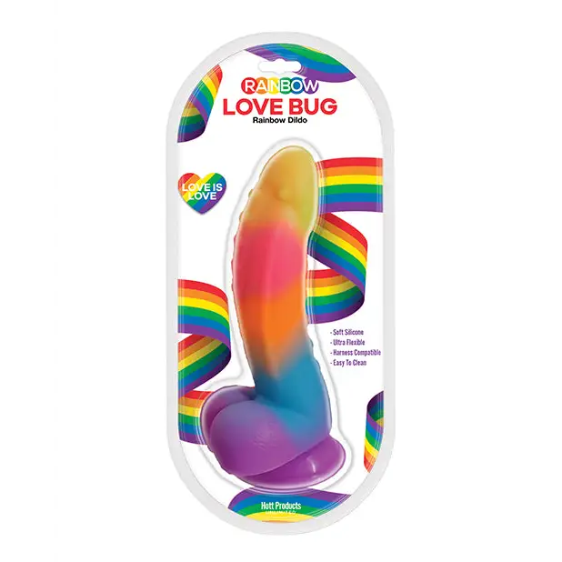 Love Bug Dildo - Rainbow - Dongs & Dildos