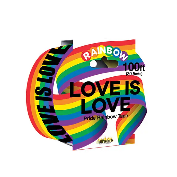 Love Is Love Rainbow Style Caution Party Tape - Gay & Lesbian Products