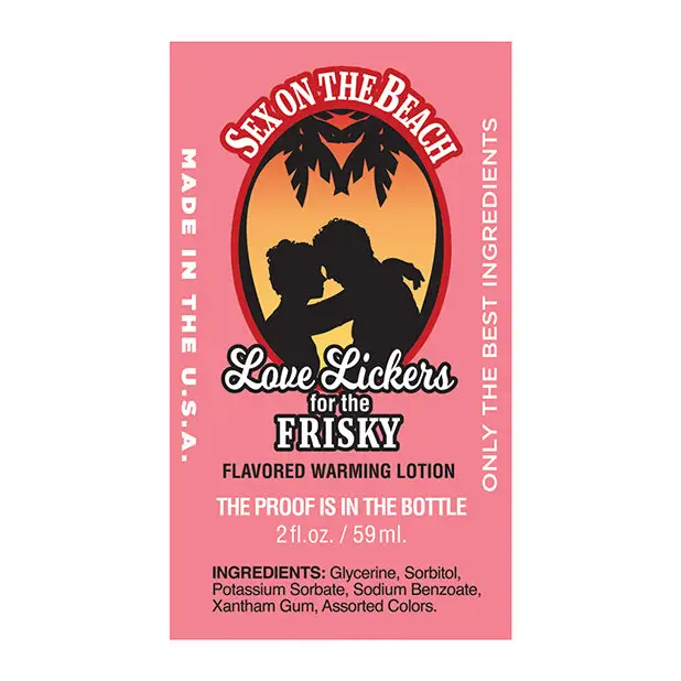 Love Lickers - 2 oz Sex on the Beach Passion Fruit - Lotions Oils Creams And Gels