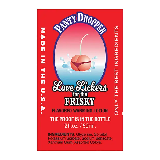 Love Lickers Panty Dropper - 2 oz Cherry - Lotions Oils Creams And Gels