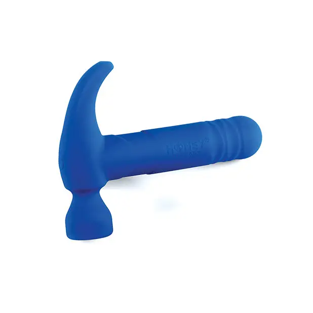 Love Tap the Hammer Vibrator - Blue